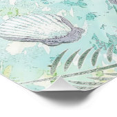 美しい青い髪の人魚 ポスター (コーナー)