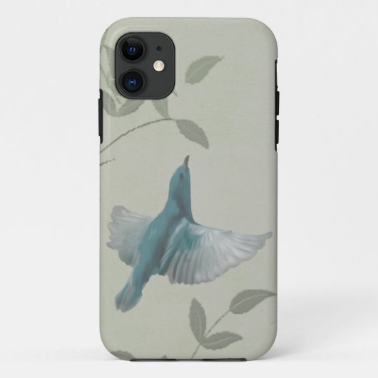 美しい青い鳥 Case-Mate iPhoneケース (裏面)