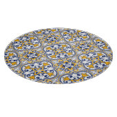 💙💛美しい青と黄色のアズレホス9カッティング カッティングボード (角)