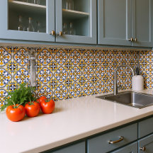 💙💛美しい青と黄色のアズレホス9世、