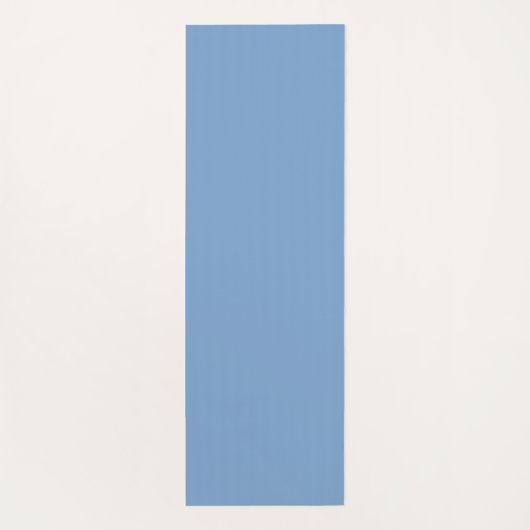 美しい青のヴィンテージ日本のファンパターン ヨガマット (裏面)