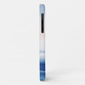 美しい青の海ビーチスカイウォーター色+名前 Case-Mate iPhoneケース (裏面/左)