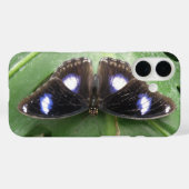 美しい青まだら蝶iPadケース Case-Mate iPhoneケース (裏面 (横))