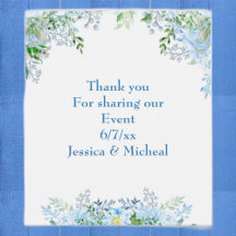 美しい青感謝してい花