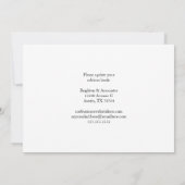 美しい青空のスカイライン ビジネス 宛先変更のお知らせ 案内状 (裏面)