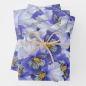 美しい青 ラッピングペーパーシート (インサイチュ)