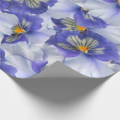 美しい青 ラッピングペーパー (角)