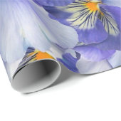 美しい青 ラッピングペーパー (ロールコーナー)