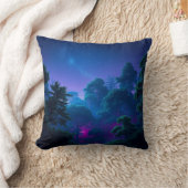 美しい静寂とドルフィンムーン クッション (ブランケット)