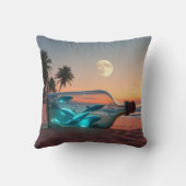 美しい静寂とドルフィンムーン クッション (裏面)