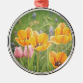 美しい静物生活のよう絵画に メタルオーナメント (正面)