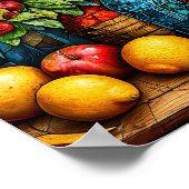 美しい静物生活 ポスター (角)