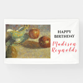 美しい静物詩とアンティーク 横断幕