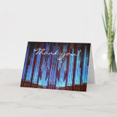 美しい音楽のカードをありがとうございます サンキューカード (正面)