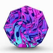 美しい音楽カラフルの楽譜 フォトブロック (正面)