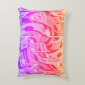 美しい音楽ハッピーカラーにぎやかな音符 アクセントクッション (裏面(縦))