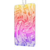 美しい音楽ハッピーカラーにぎやかな音符 カーエアーフレッシュナー (左)