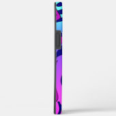 美しい音楽ミュージカルパターンピンクパープルアクア Case-Mate iPhoneケース (裏面 / 右)