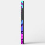 美しい音楽ミュージカルパターンピンクパープルアクア Case-Mate iPhoneケース (裏面 / 左)