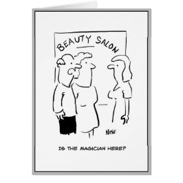 美しい頼パーラーでマジシャンの男。