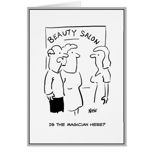 美しい頼パーラーでマジシャンの男。 (正面)