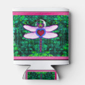 美しい額縁の「クラッケル額縁ドラゴンフライ」artwor 缶クーラー (裏面)