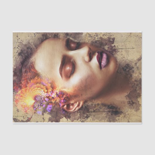 美しい顔ティッシュペーパー 薄葉紙 (正面)