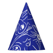 美しい顔：単線スケッチ。 パーティーハット (裏面)