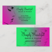 美しい顔 名刺 (正面/裏面)