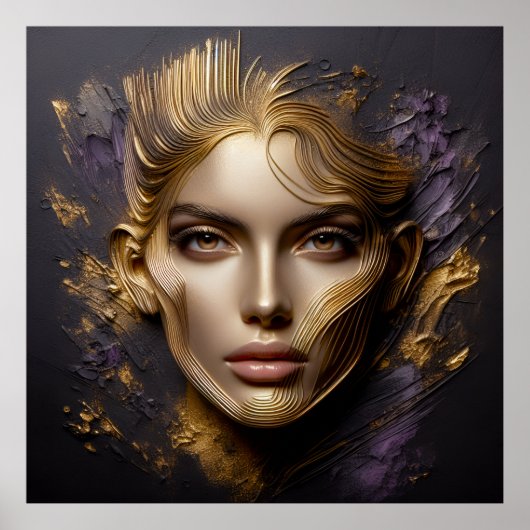 美しい顔- AIルール ポスター (正面)