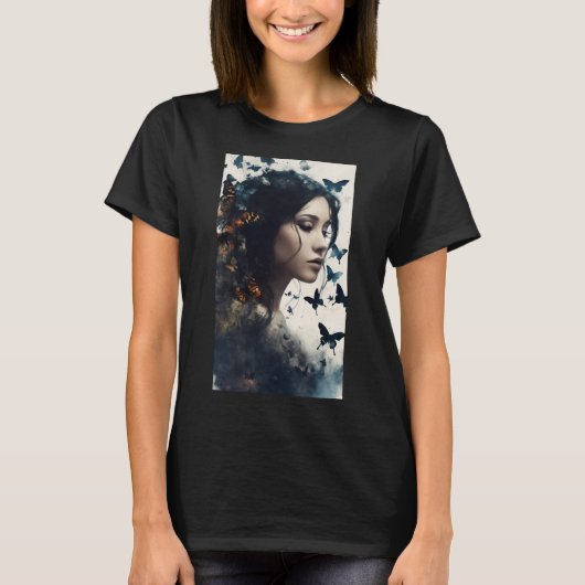 美しい顔 Tシャツ (正面)