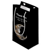 美しい顔in the moonありがとう スモールペーパーバッグ (正面アングル)