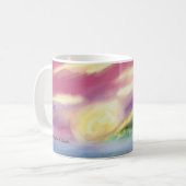 美しい風景のマグカップ コーヒーマグカップ (正面左)