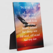 美しい風景を持つフォトプラーク「THESE WE LOVE」 フォトプラーク (側面)