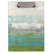 美しい風景を見下ろす白い雲 クリップボード (正面)