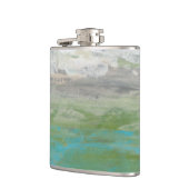 美しい風景を見下ろす白い雲 フラスク (左)