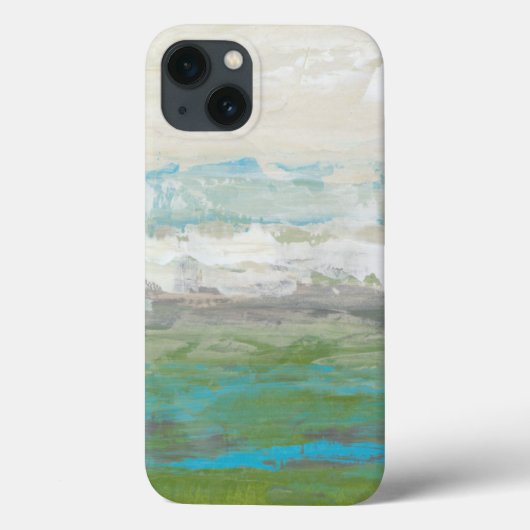 美しい風景を見下ろす白い雲 Case-Mate iPhoneケース (裏面)