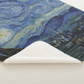 美しい風景ブルーナイトスカイゴールデンスターズ シェルパブランケット (3/4)