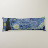 美しい風景ブルーナイトスカイゴールデンスターズ ボディピロー (裏面)