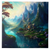 美しい風景1 タイル (正面)