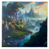 美しい風景2 タイル (正面)
