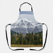 美しい風景、カナダの山ロブソン エプロン (正面)