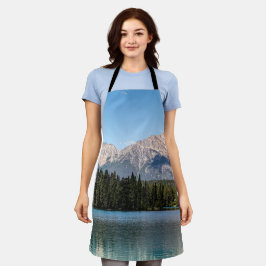 美しい風景、カナダピラミッド山 エプロン