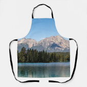 美しい風景、カナダピラミッド山 エプロン (正面)