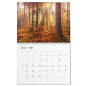 美しい風景 カレンダー (3月 2027)
