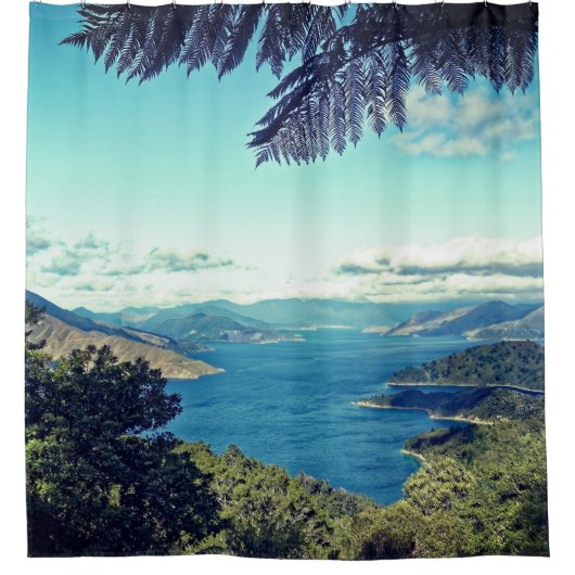 美しい風景 シャワーカーテン (正面)