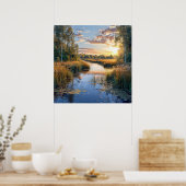 美しい風景 ポスター (キッチン)