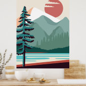 美しい風景 ポスター (キッチン)