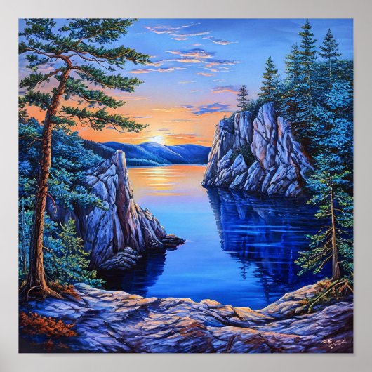 美しい風景 ポスター (正面)