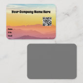 美しい風景 名刺 (正面/裏面)